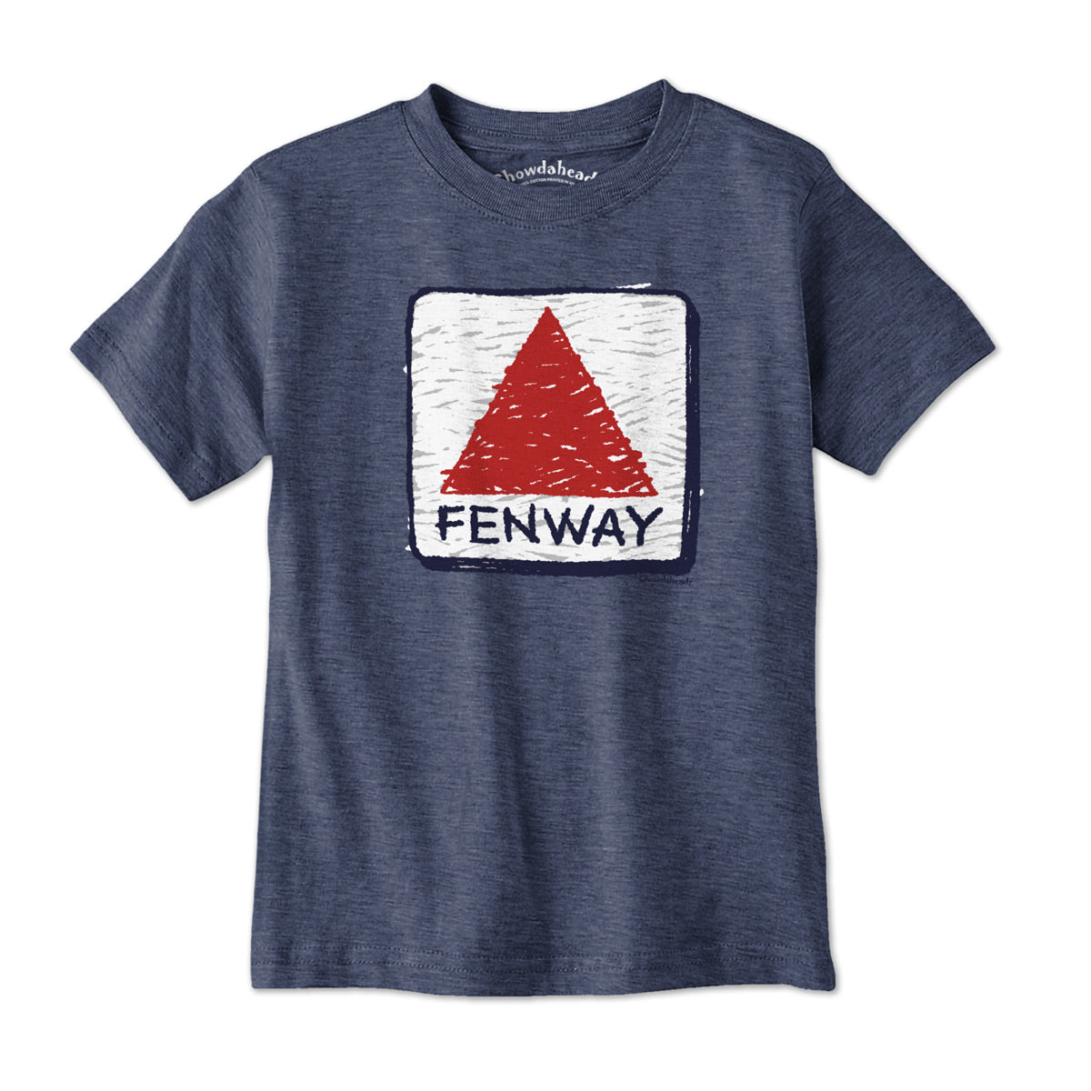 Crayon Fenway Sign Youth T-Shirt