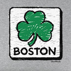 Crayon Boston Shamrock Sign Youth T-Shirt