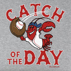 Catch Of The Day Baseball Lobster Youth T-Shirt