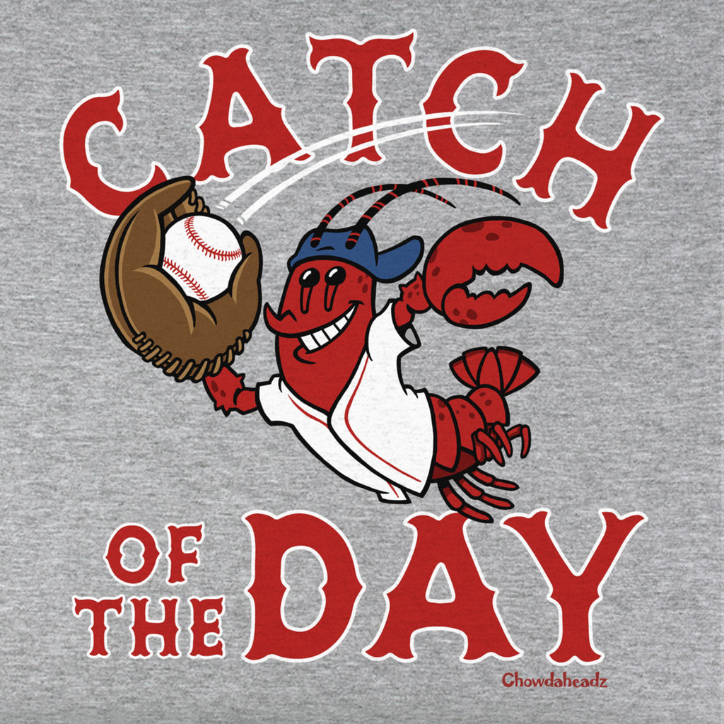 Catch Of The Day Baseball Lobster Youth Hoodie