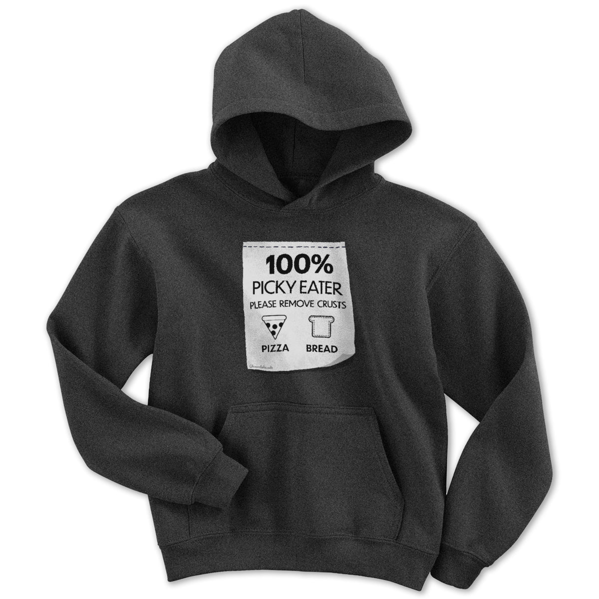 Picky Eater Label Youth Hoodie