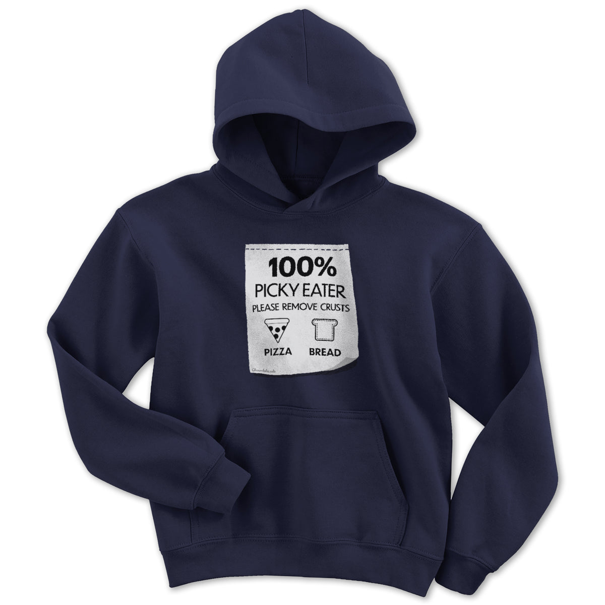 Picky Eater Label Youth Hoodie