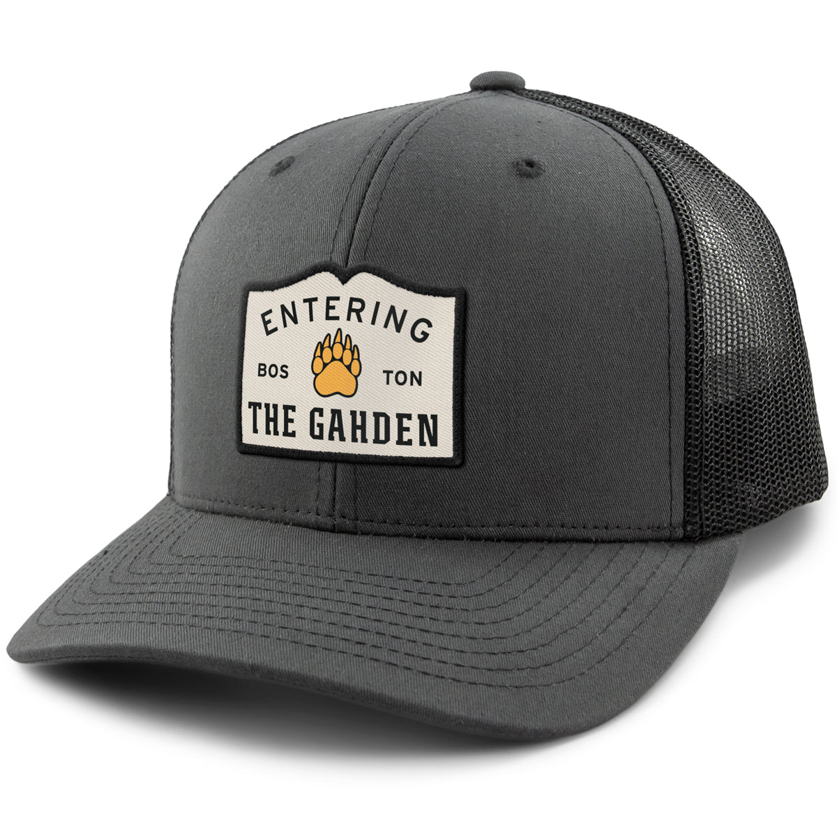 Entering The Gahden Paw Patch Classic Snapback Trucker Hat - Chowdaheadz