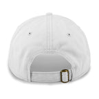 Boston Rainbow Paint dad hat close-up detail
