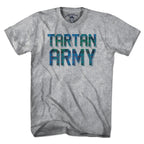 Men's Tee in Gray with Tartan Army Scotland football graphic