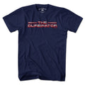 Men's Tee in Navy with The Durbinator Boston Baseball #5 third baseman graphic