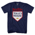 Men's Tee in Navy with Tolle's House Boston Baseball #70 graphic