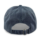 Boston Rainbow Paint washed dad hat profile view
