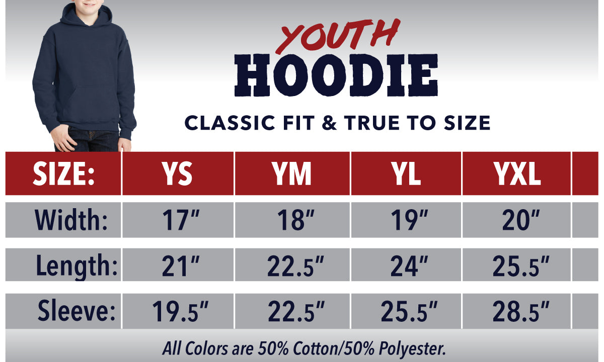 USA baseball Flag Youth Hoodie – Chowdaheadz