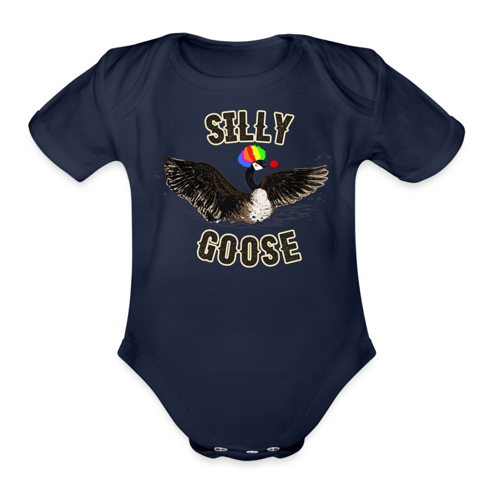 Silly Goose Infant One Piece - dark navy