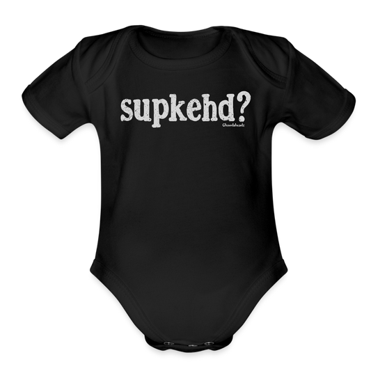 Supkehd Infant One Piece - black
