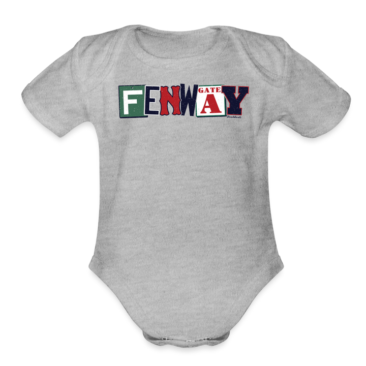 Fenway Pride Infant One Piece - heather grey