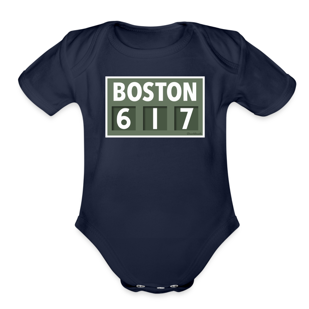 Boston 617 Scoreboard Infant One Piece Chowdaheadz boston-617-scoreboard-infant-one-piece-chowdaheadz