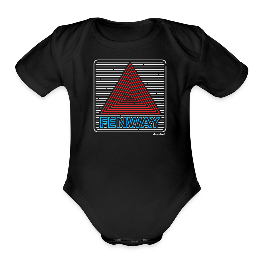 Fenway Neon Sign Infant One Piece - black