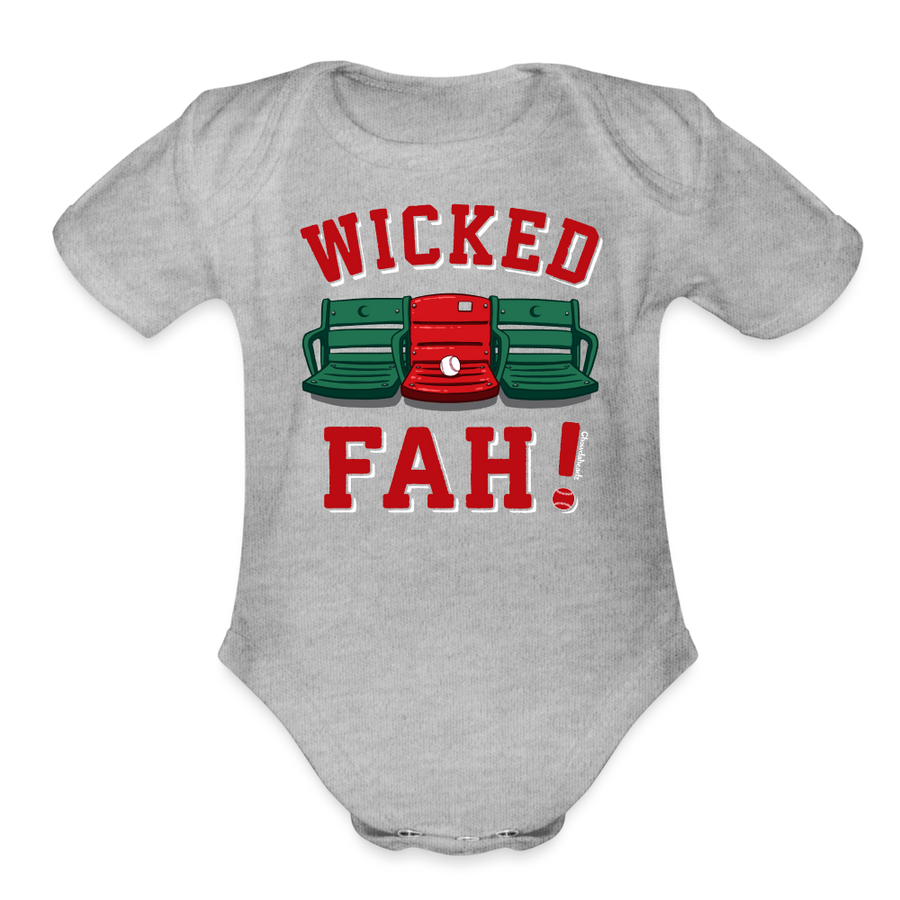 Wicked Fah! Youth Hoodie - heather grey