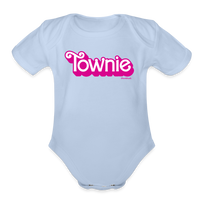 Townie Pink Logo Infant One Piece - sky