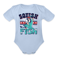 Squish The Fish New England Infant One Piece - sky
