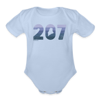 Maine Retro 207 Infant One Piece - sky