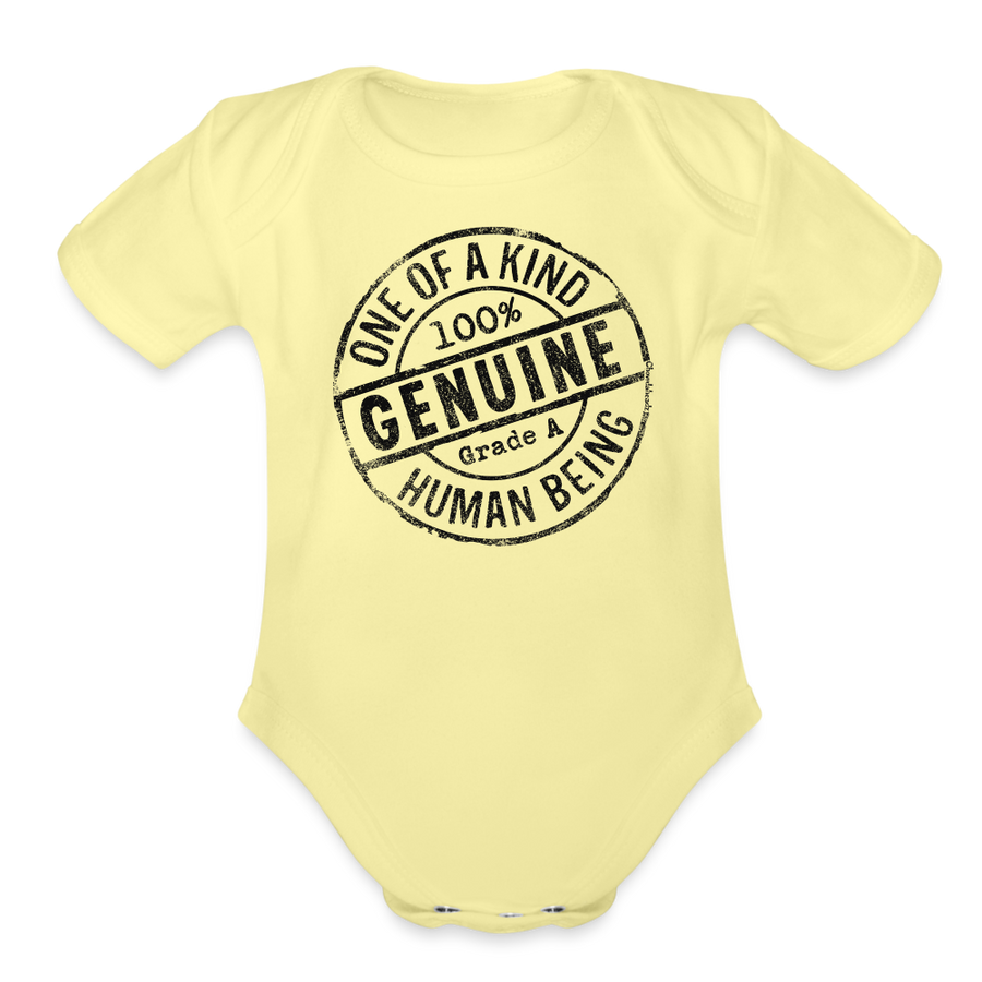 Genuine Human Being Infant One Piece - washed yellow