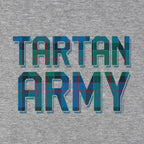 Tartan Army graphic detail in Gray