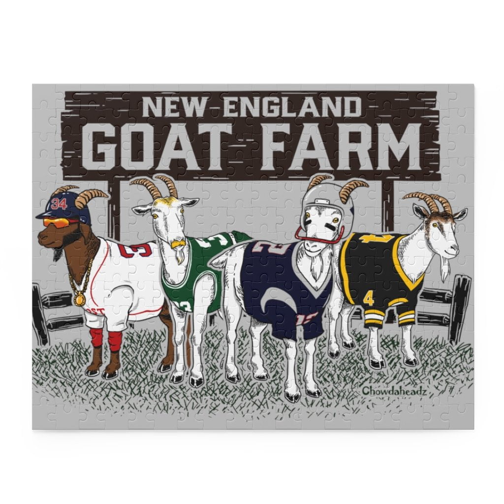 New England Goat Farm Puzzle (252-Piece) - Chowdaheadz