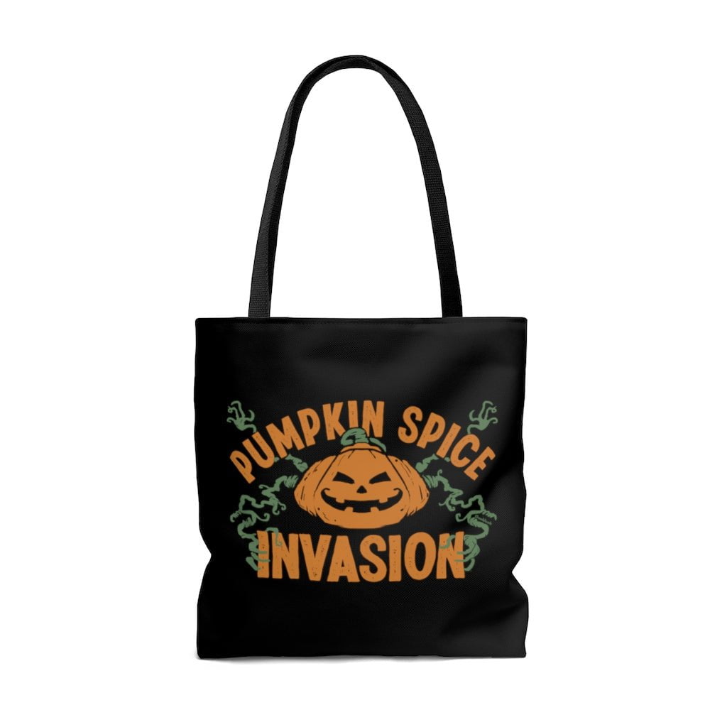 Pumpkin Spice Invasion Tote Bag - Chowdaheadz