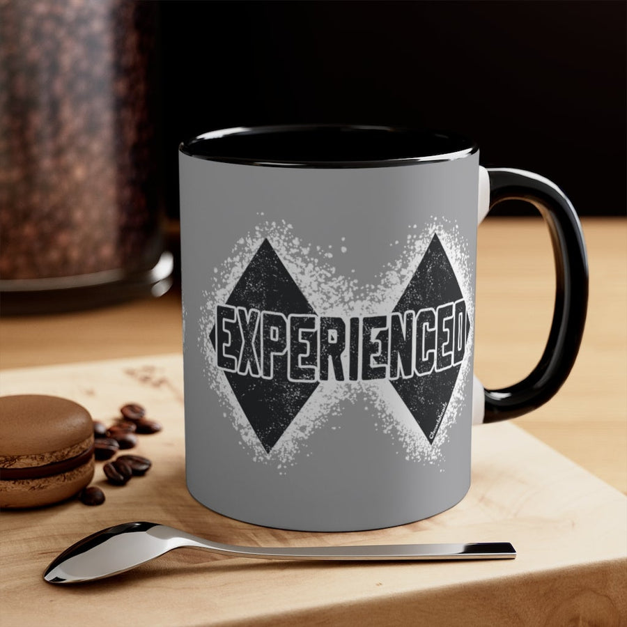 Experienced Double Black Diamond Accent Coffee Mug, 11oz - Chowdaheadz