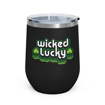 Wicked Lucky Irish Wine Tumbler - Chowdaheadz