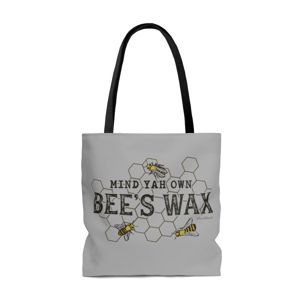 Mind Yah Own Bee's Wax Tote Bag - Chowdaheadz