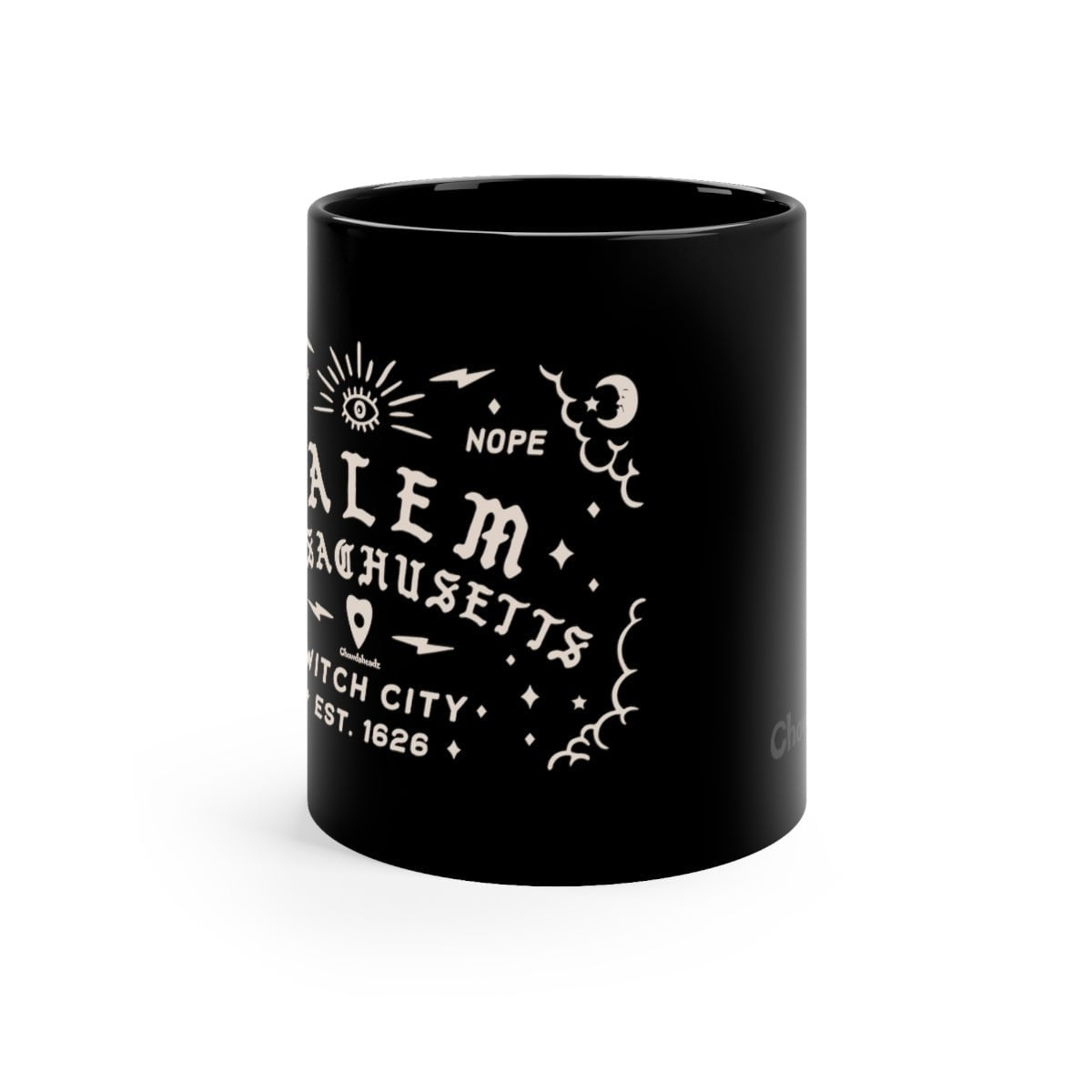 Salem Mass Spirit Board 11oz Coffee Mug - Chowdaheadz