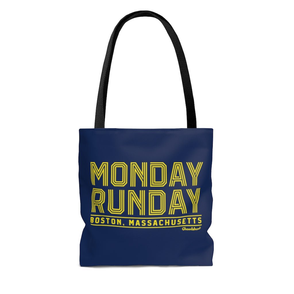 Monday Runday Tote Bag - Chowdaheadz