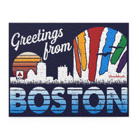 Greetings From Boston Puzzle (252-Piece) - Chowdaheadz