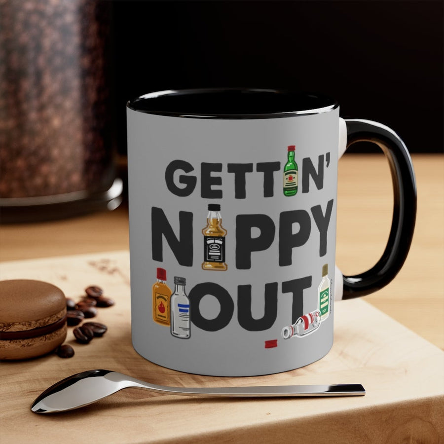 Gettin' Nippy Out Accent Coffee Mug, 11oz - Chowdaheadz