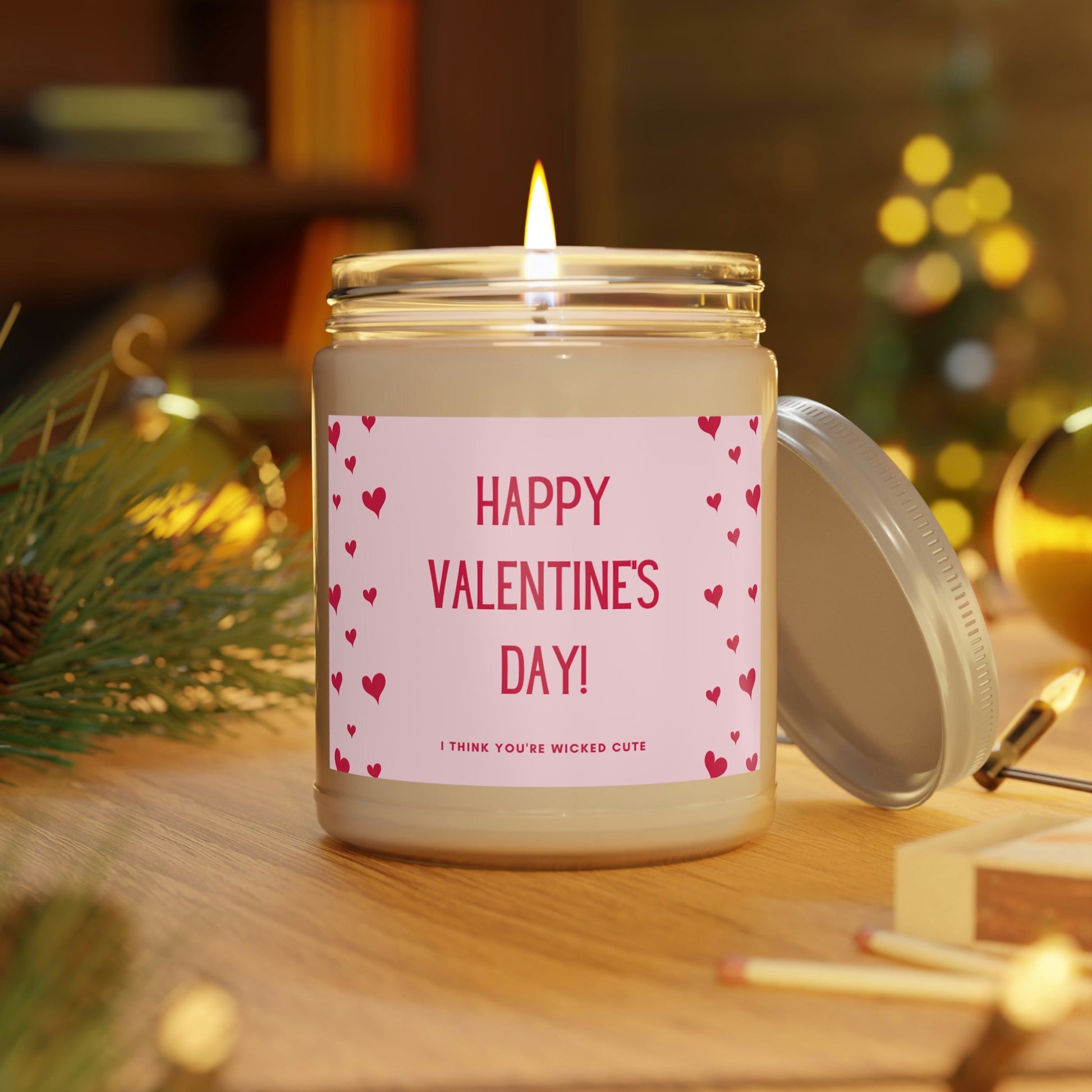 Happy Valentine's Day 9oz Candle - Chowdaheadz