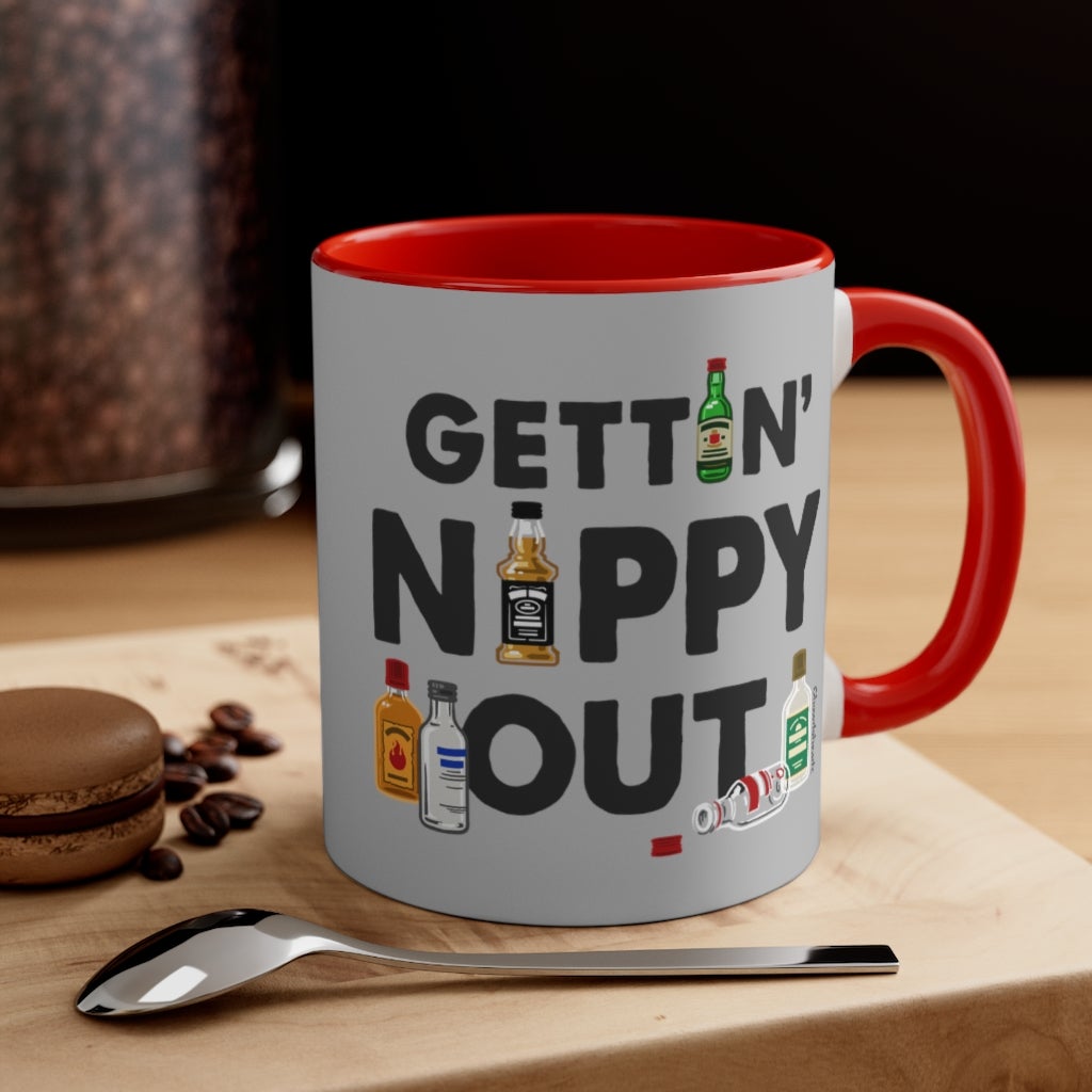 Gettin' Nippy Out Accent Coffee Mug, 11oz - Chowdaheadz