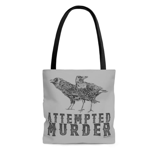 Attempted Murder Tote Bag - Chowdaheadz