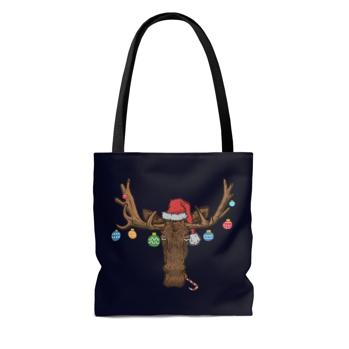 Christmas Moose Ornaments Tote Bag - Chowdaheadz