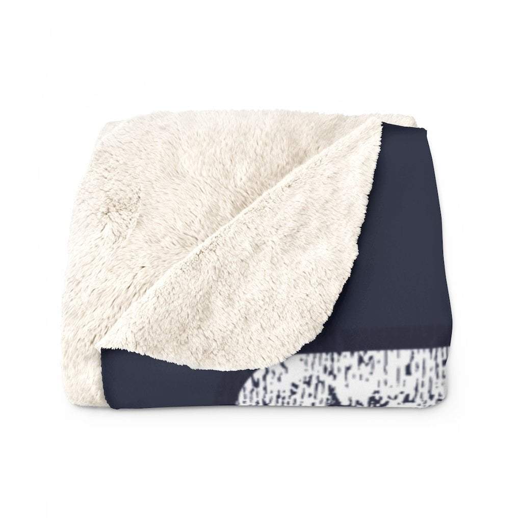 Distressed Fenway Sign Sherpa Fleece Blanket - Chowdaheadz