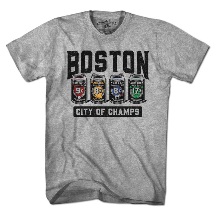 Boston 4-Pack Champions T-Shirt - Chowdaheadz