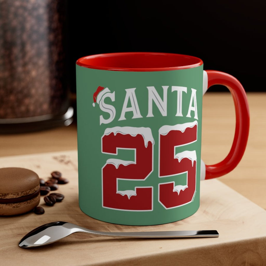 Santa 25 Alter Ego Accent Coffee Mug, 11oz - Chowdaheadz