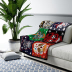 Boston Dead Headz Sherpa Fleece Blanket - Chowdaheadz