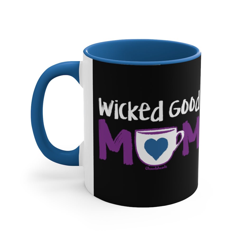 Wicked Good Mom Accent Coffee Mug, 11oz - Chowdaheadz