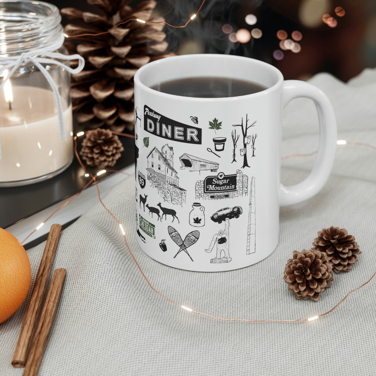 Vermont Tourist Attraction 11oz Coffee Mug - Chowdaheadz