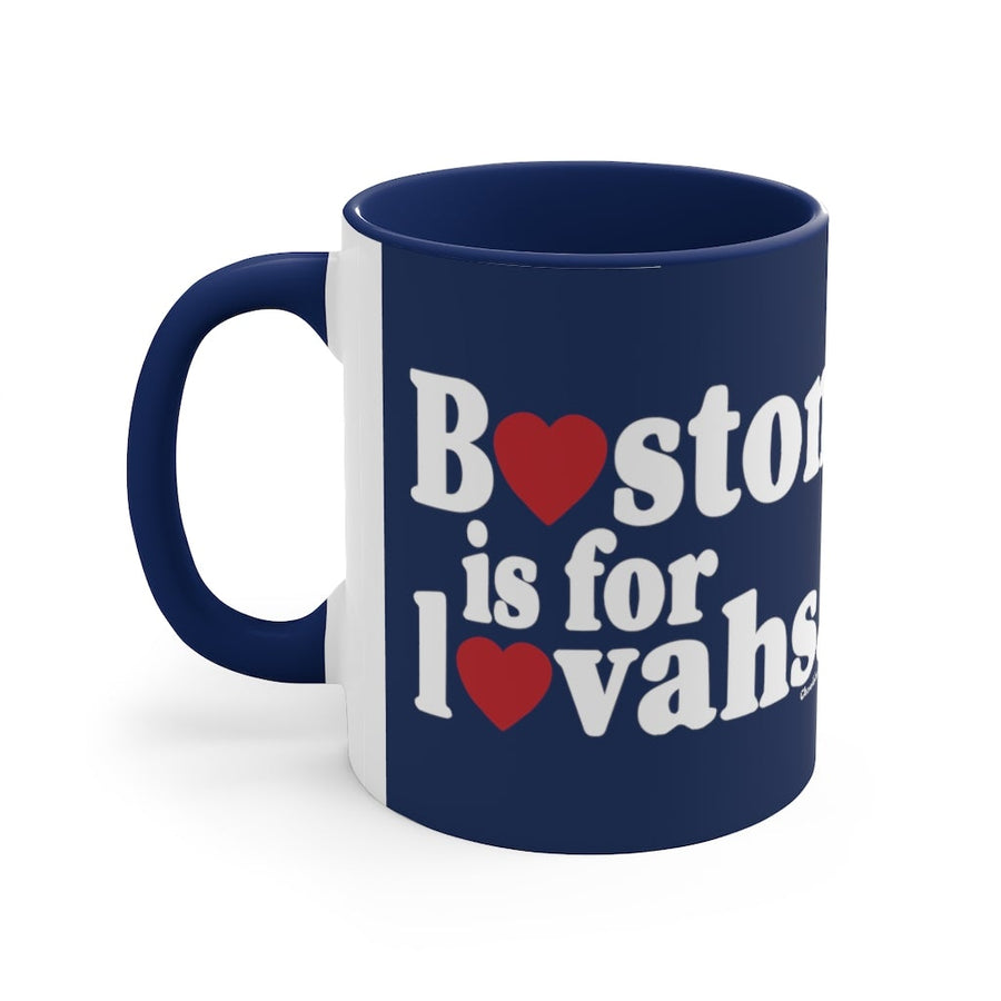 Boston is for Lovahs Accent Coffee Mug, 11oz - Chowdaheadz