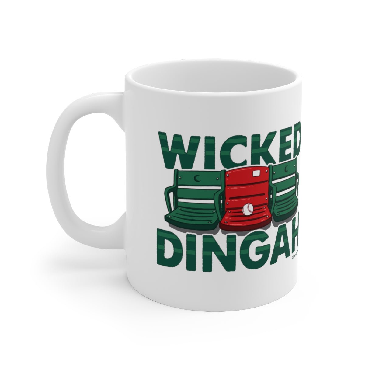 Wicked Dingah 11oz Coffee Mug - Chowdaheadz