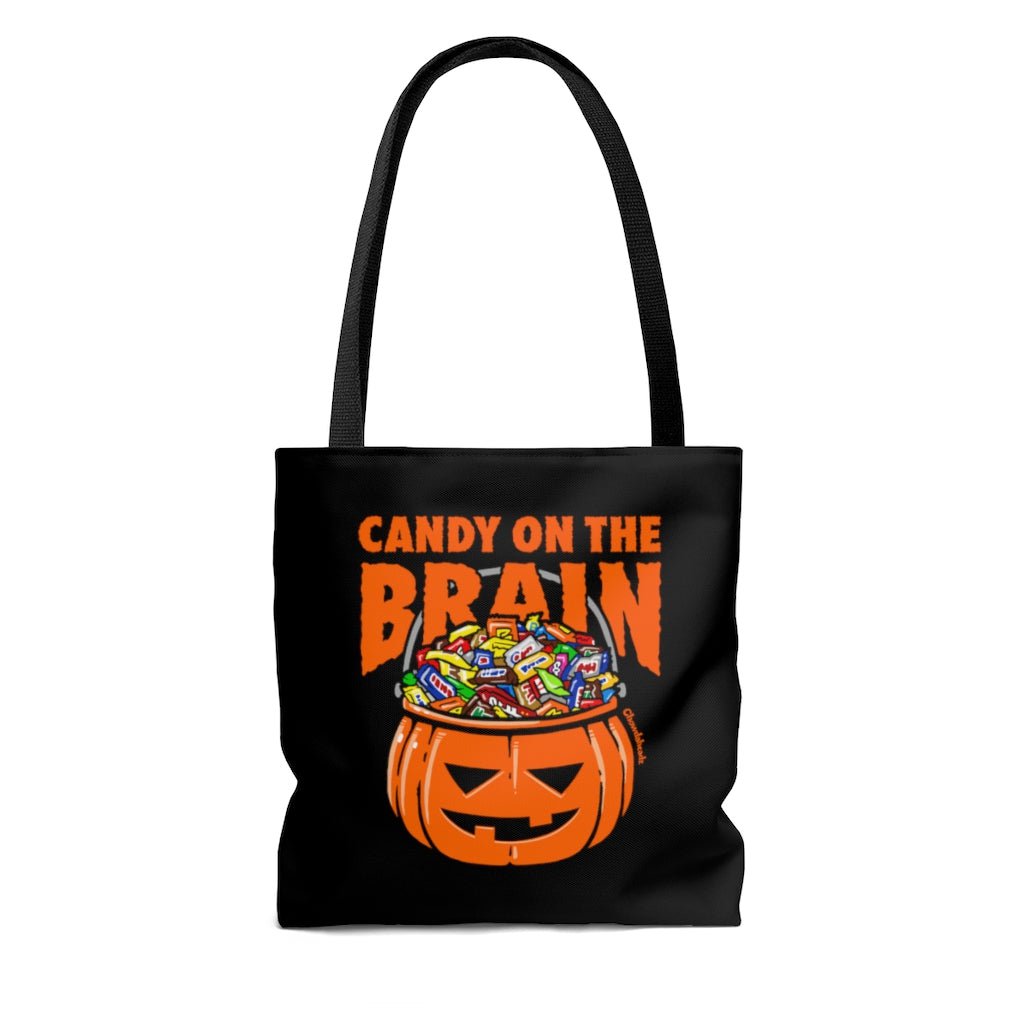 Candy on the Brain Tote Bag - Chowdaheadz