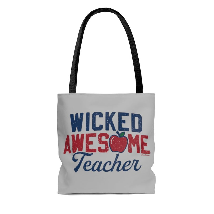 Wicked Awesome Teacher Tote Bag - Chowdaheadz
