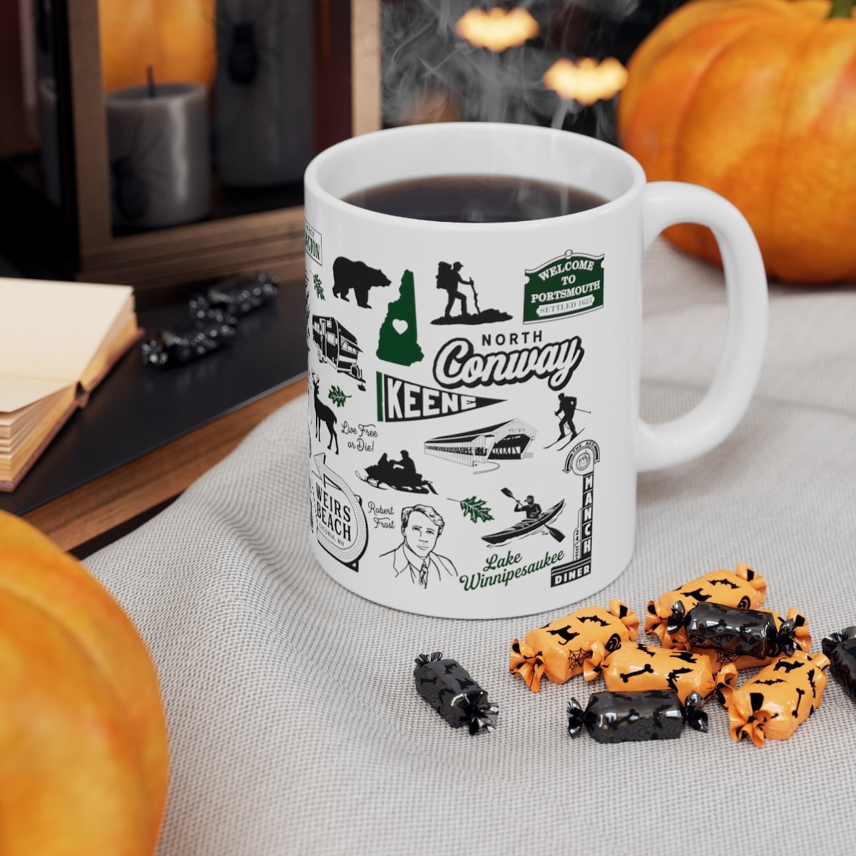 New Hampshire Tourist 11oz Coffee Mug - Chowdaheadz