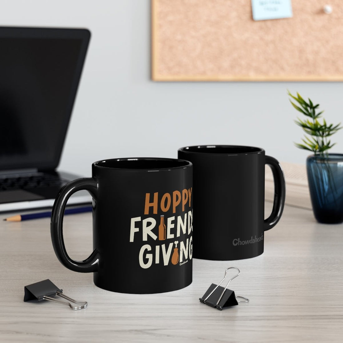 Hoppy Friendsgiving 11oz Coffee Mug - Chowdaheadz