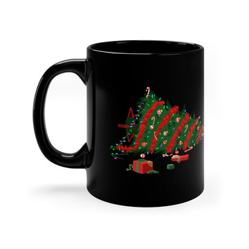 Christmas CATastrophe 11oz Coffee Mug - Chowdaheadz